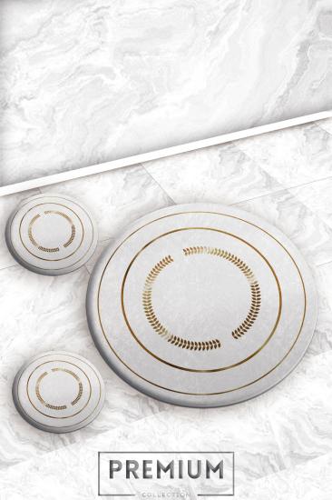 Evperest Premium Gold Banyo Paspas Seti İnce Kalite